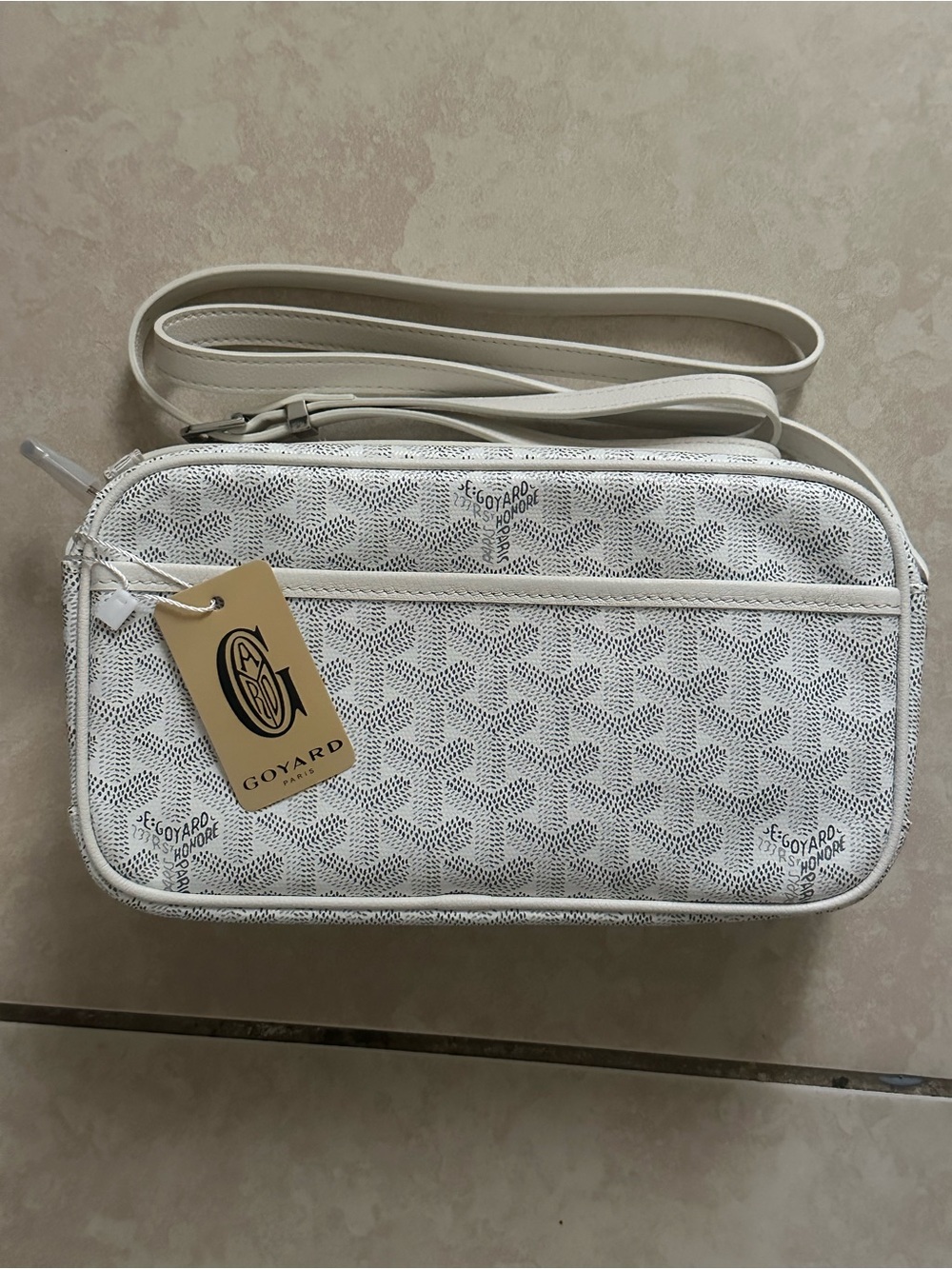 Goyard Cap-Vert White